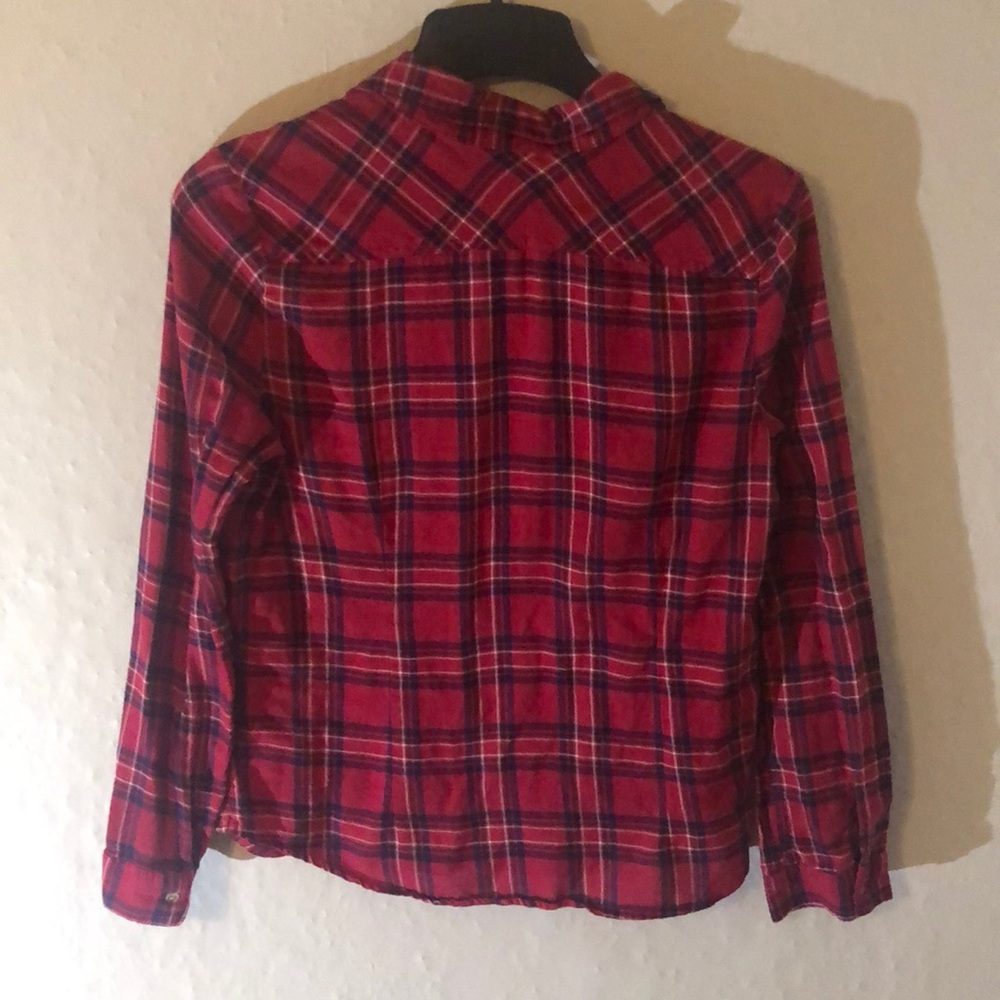 Red and Black Long-Sleeve Flannel - Picture 4 of 9